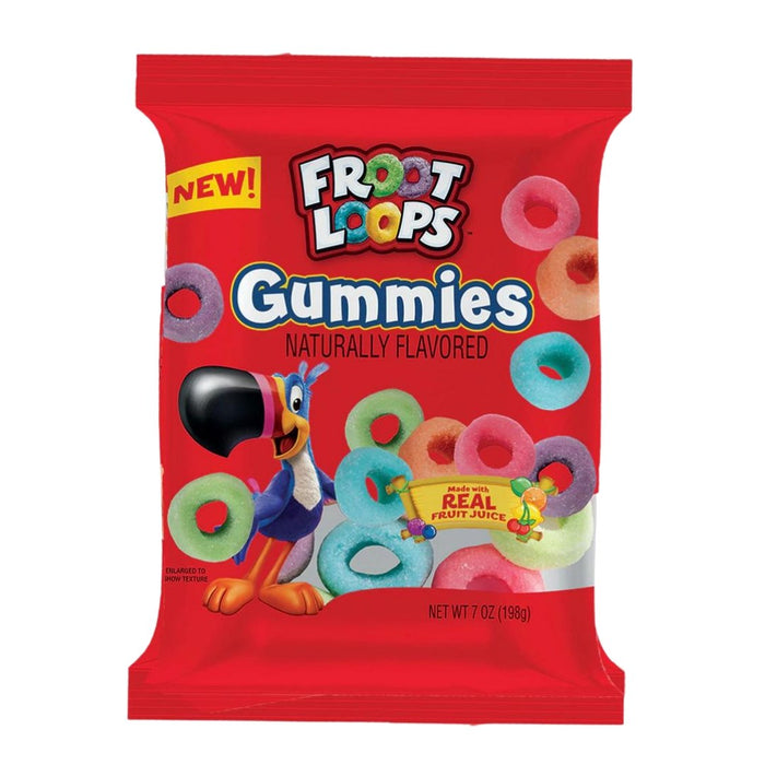 FROOT LOOPS GUMMIES PEG BAG