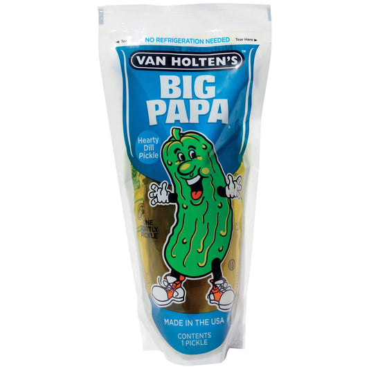 Van Holten King Size Pickle-in-a-Pouch Big Papa Dill