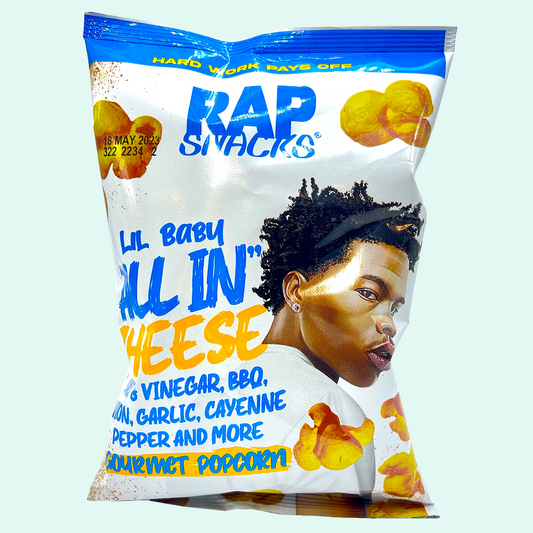 Rap Snacks Lil Baby All in Cheese Popcorn