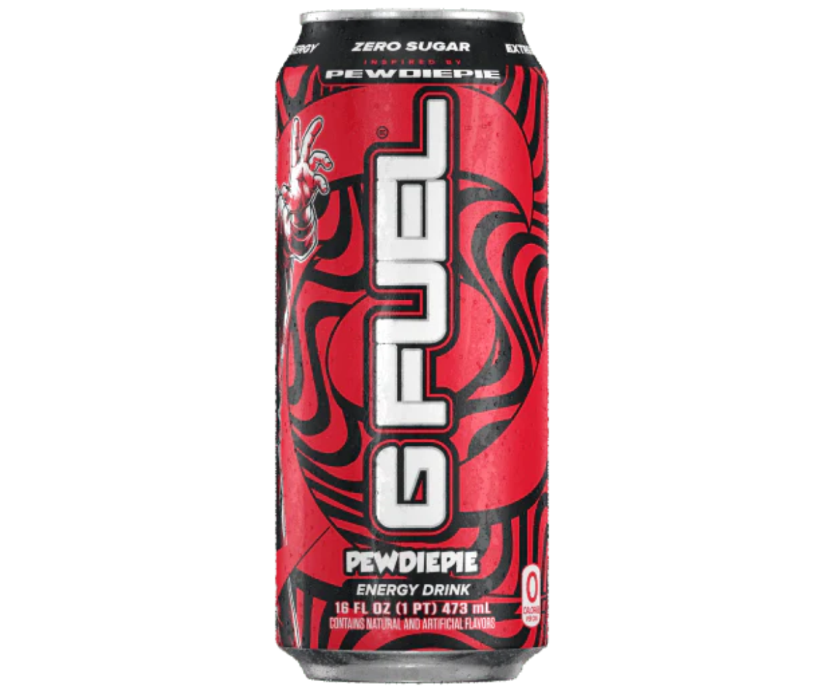 G Fuel PewDiePie Energy Drink