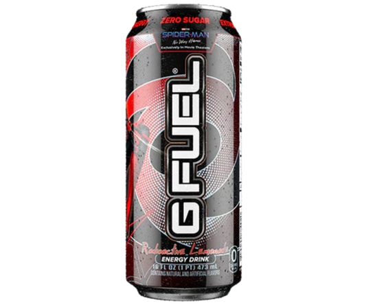 G Fuel Spiderman Radioactive Lemonade Energy Drink