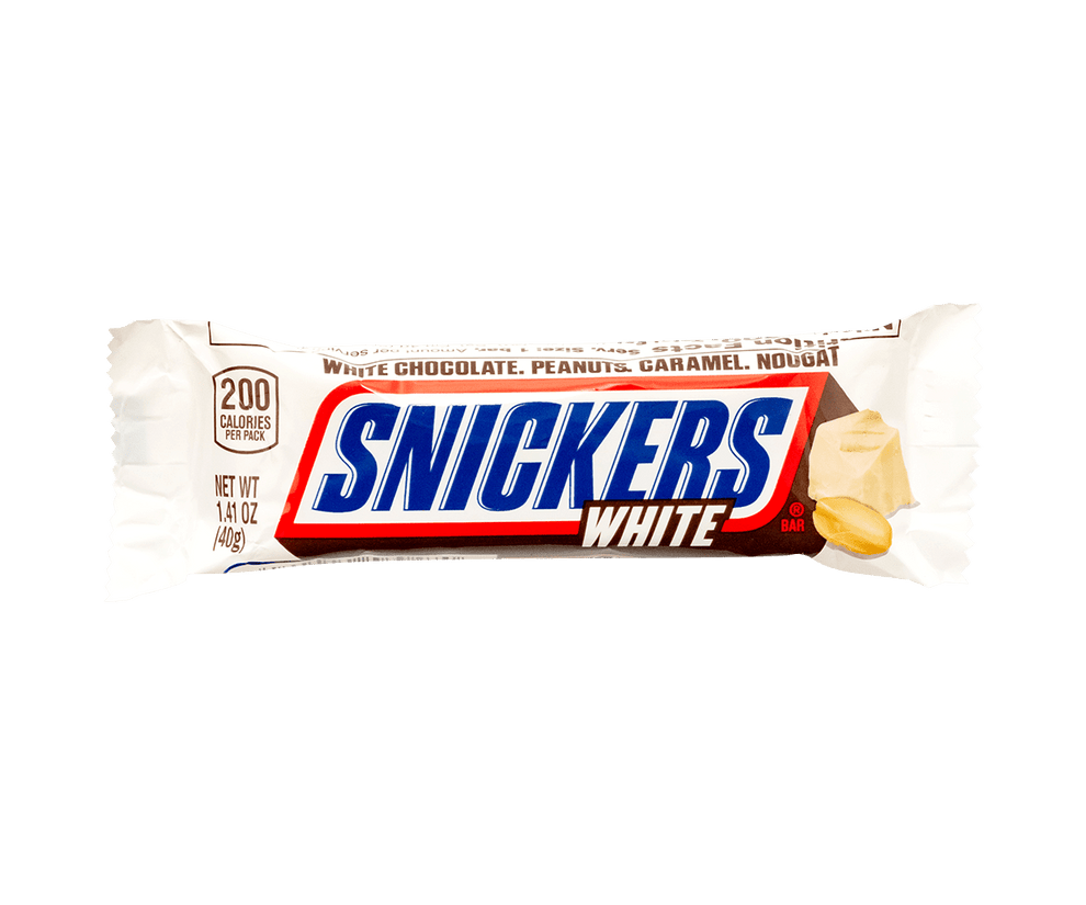 Snickers blanc Barre de chocolat
