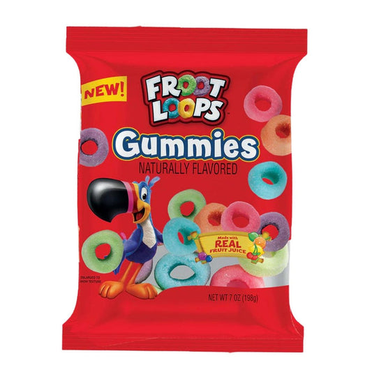 FROOT LOOPS GUMMIES PEG BAG