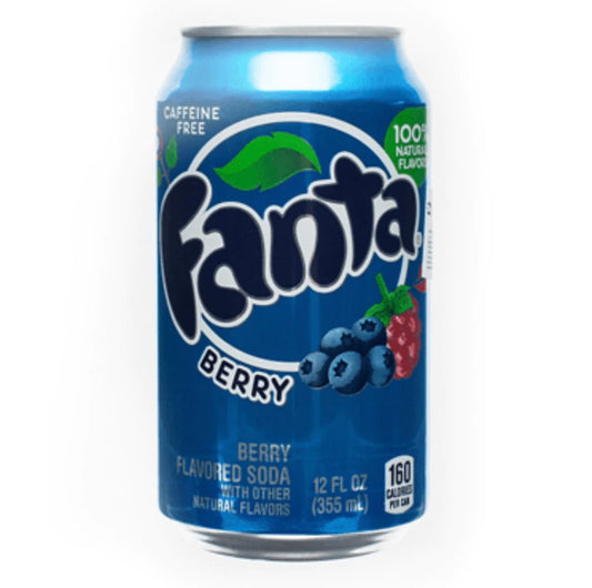Fanta Saveur Baie Canettes