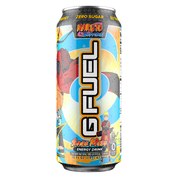 G Fuel Naruto Sage Mode Energy Drink