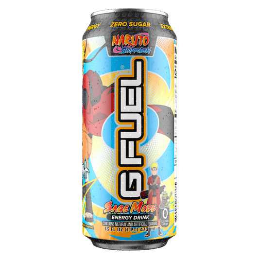 G Fuel Naruto Sage Mode Energy Drink