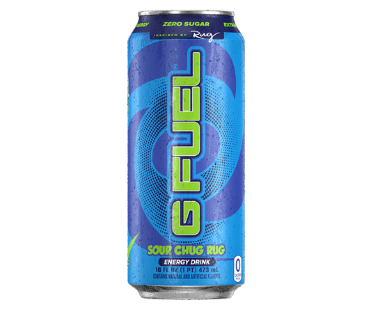 G Fuel Sour Chug Rug Energy Drink